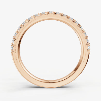 Pavé Set Round 0.02ct (2pt) Diamond Band