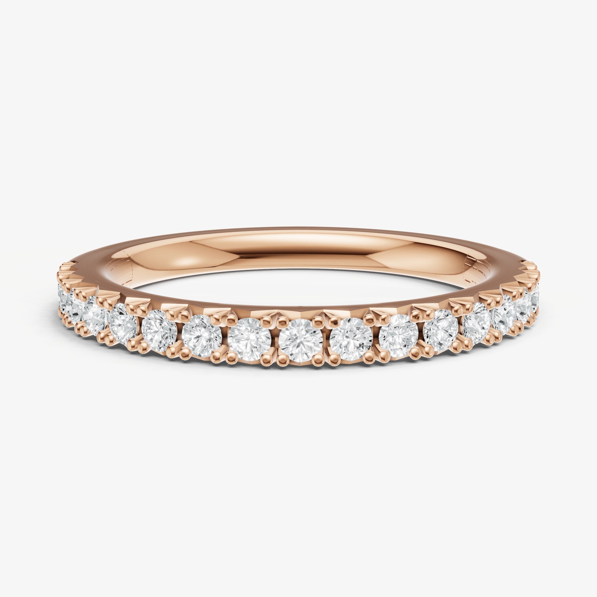 PavŽ Set Round 0.02ct (2pt) Diamond Band