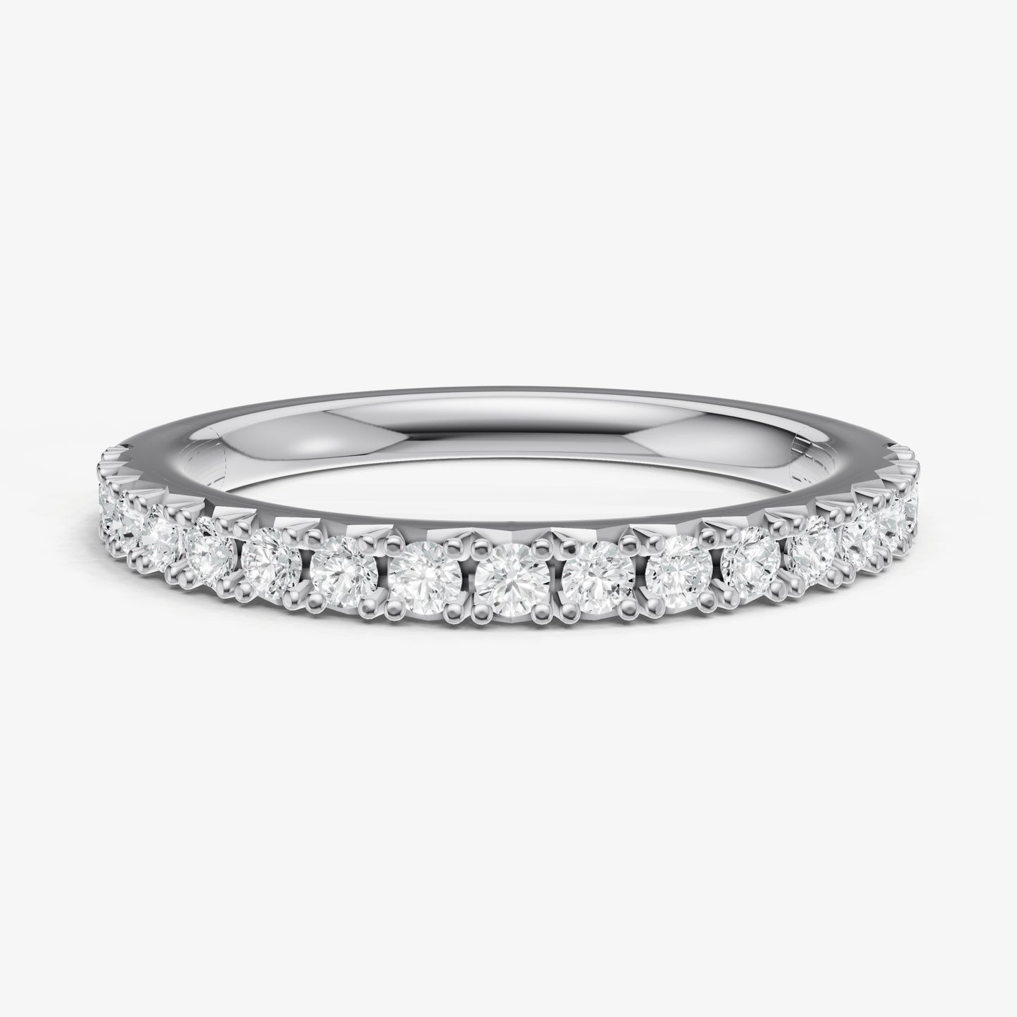 PavŽ Set Round 0.02ct (2pt) Diamond Band