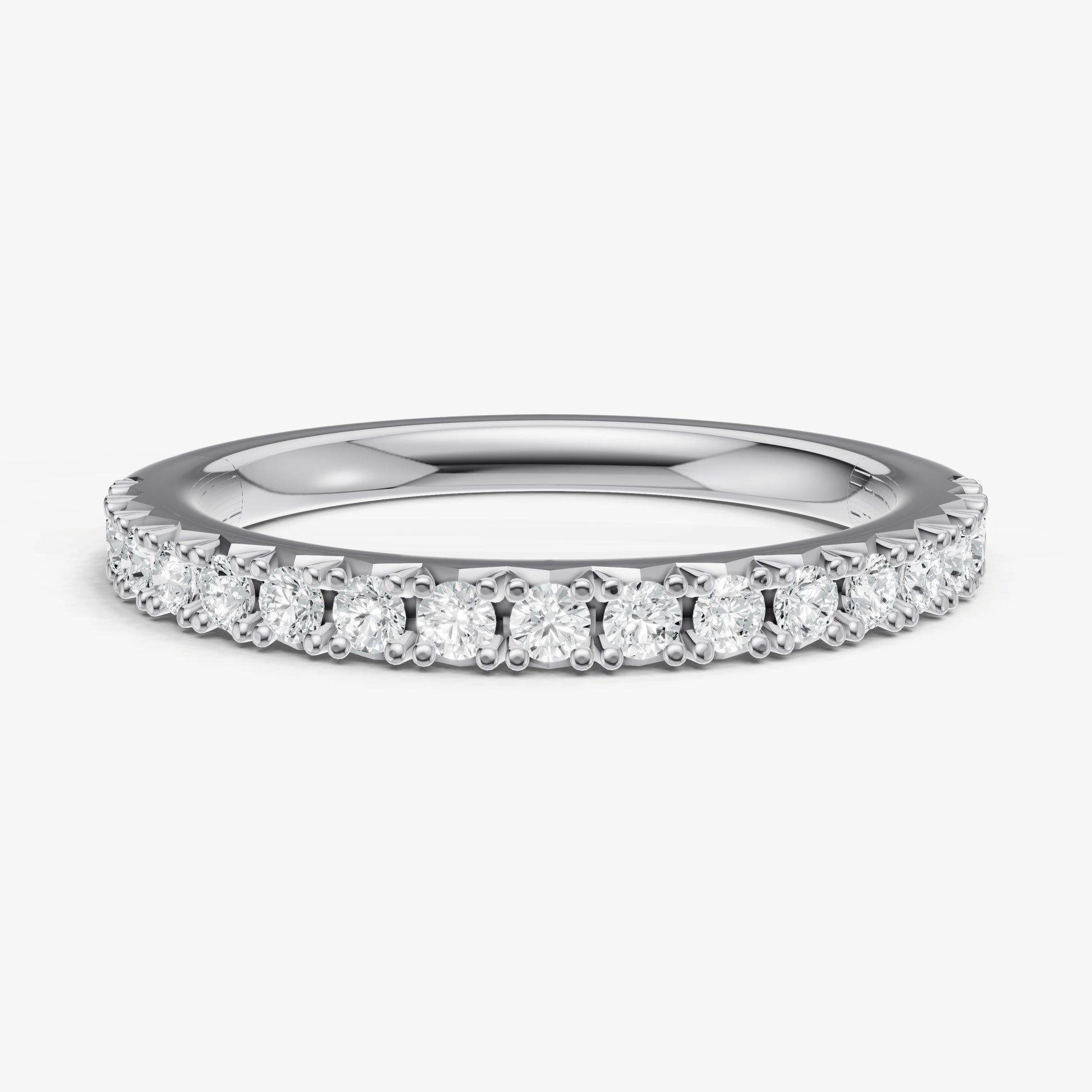 PavŽ Set Round 0.02ct (2pt) Diamond Band