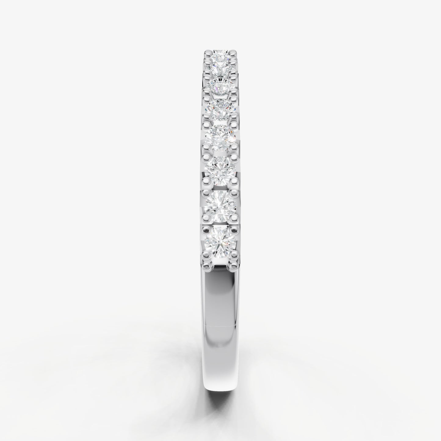 PavŽ Set Round 0.02ct (2pt) Diamond Band