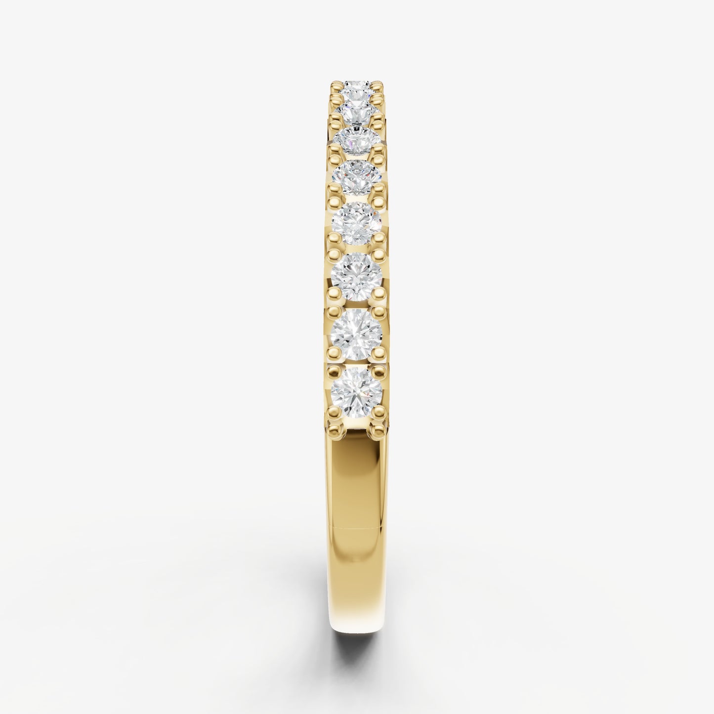 PavŽ Set Round 0.02ct (2pt) Diamond Band