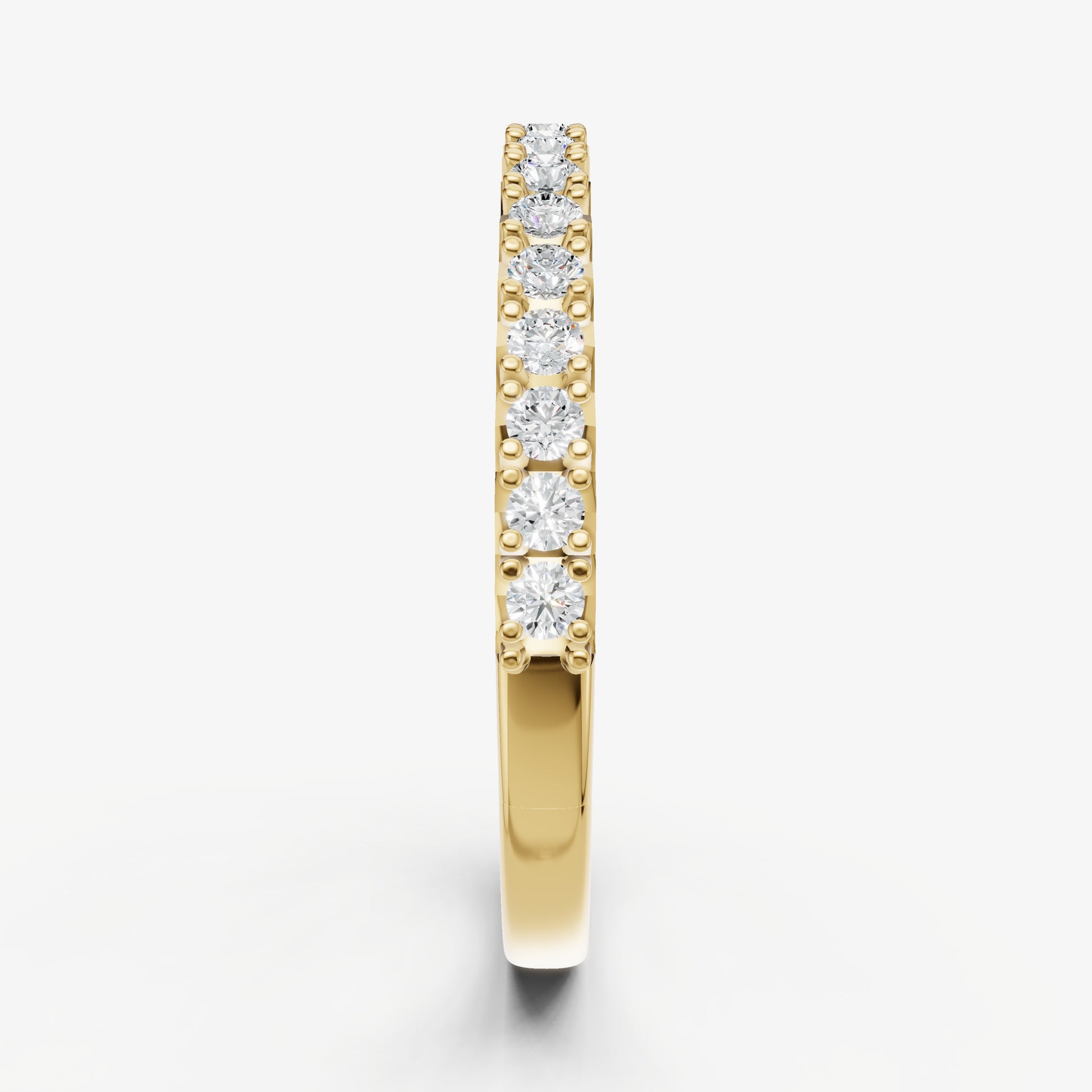PavŽ Set Round 0.02ct (2pt) Diamond Band