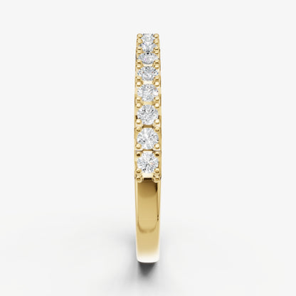 PavŽ Set Round 0.02ct (2pt) Diamond Band