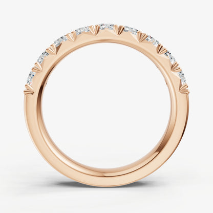 Pavé Set Round 0.10ct (10pt) Diamond Band
