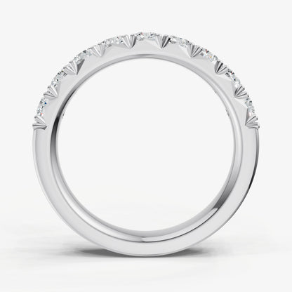 Pavé Set Round 0.10ct (10pt) Diamond Band