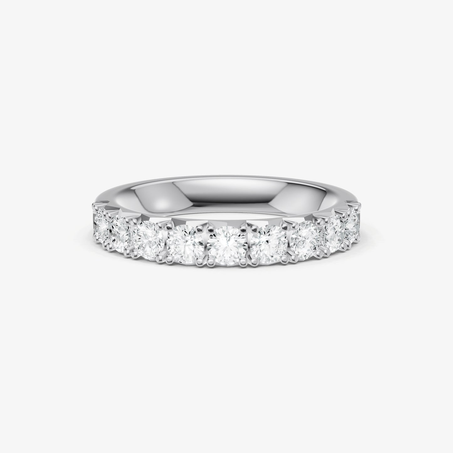 Pavé Set Round 10pt Diamond Band