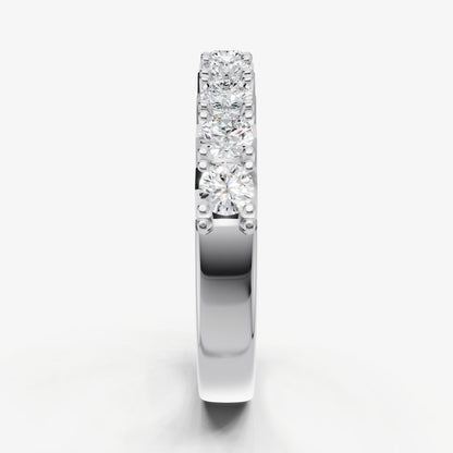 Pavé Set Round 0.10ct (10pt) Diamond Band