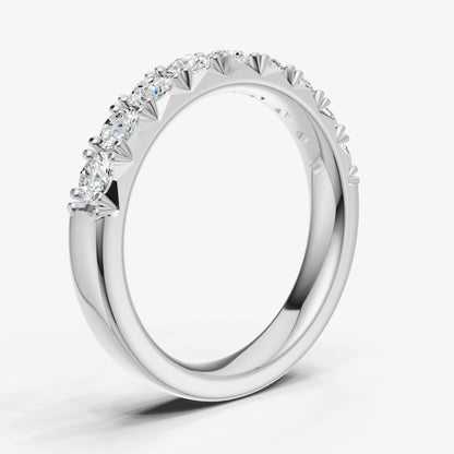 Pavé Set Round 0.10ct (10pt) Diamond Band