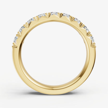 Pavé Set Round 0.10ct (10pt) Diamond Band