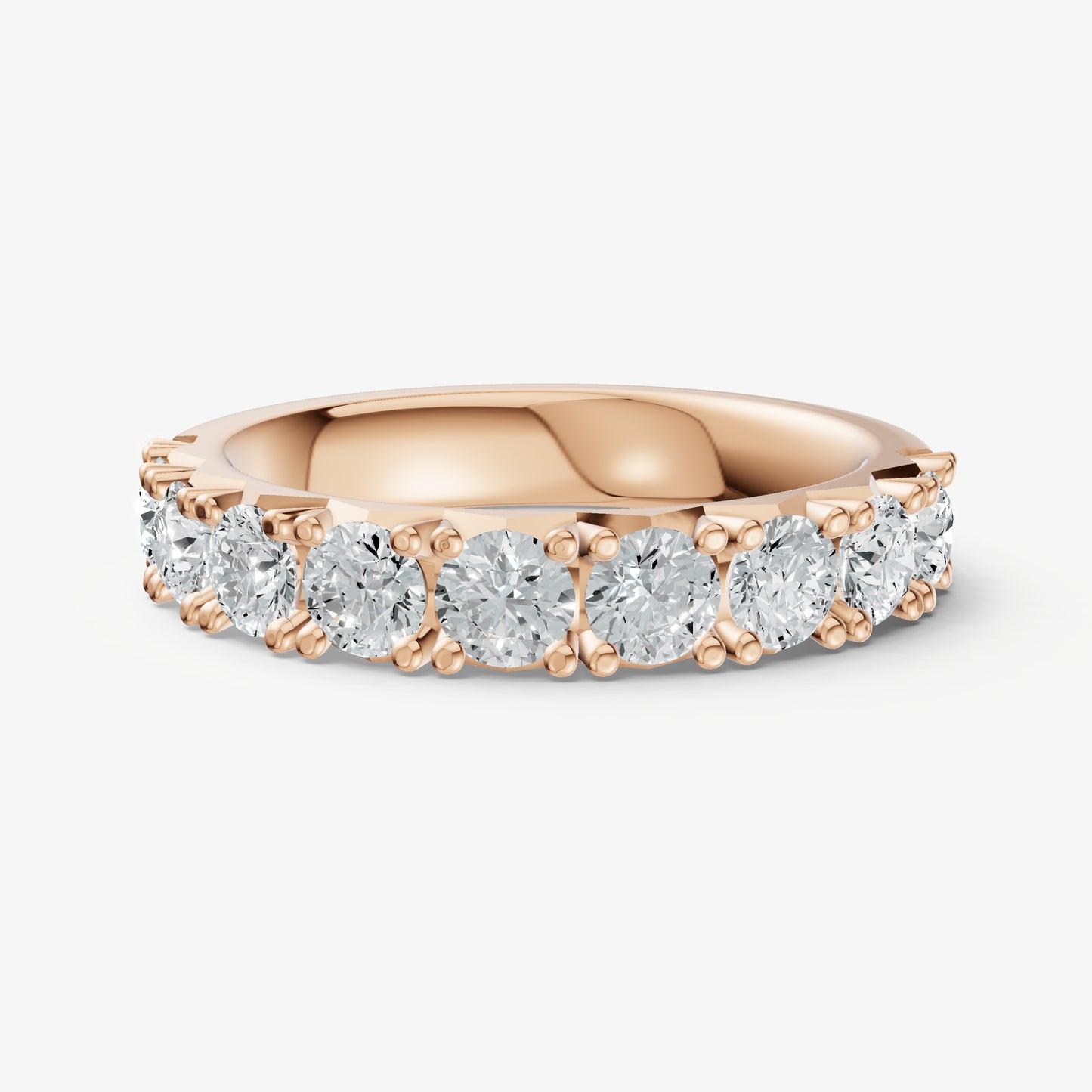 Pavé Set Round 15pt Diamond Band