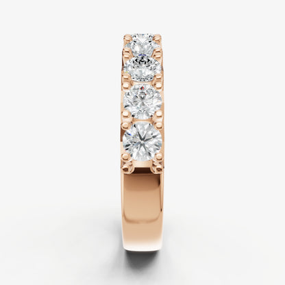 Pavé Set Round 0.15ct (15pt) Diamond Band