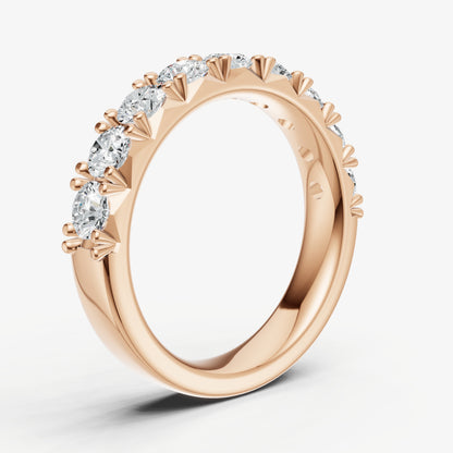 Pavé Set Round 0.15ct (15pt) Diamond Band