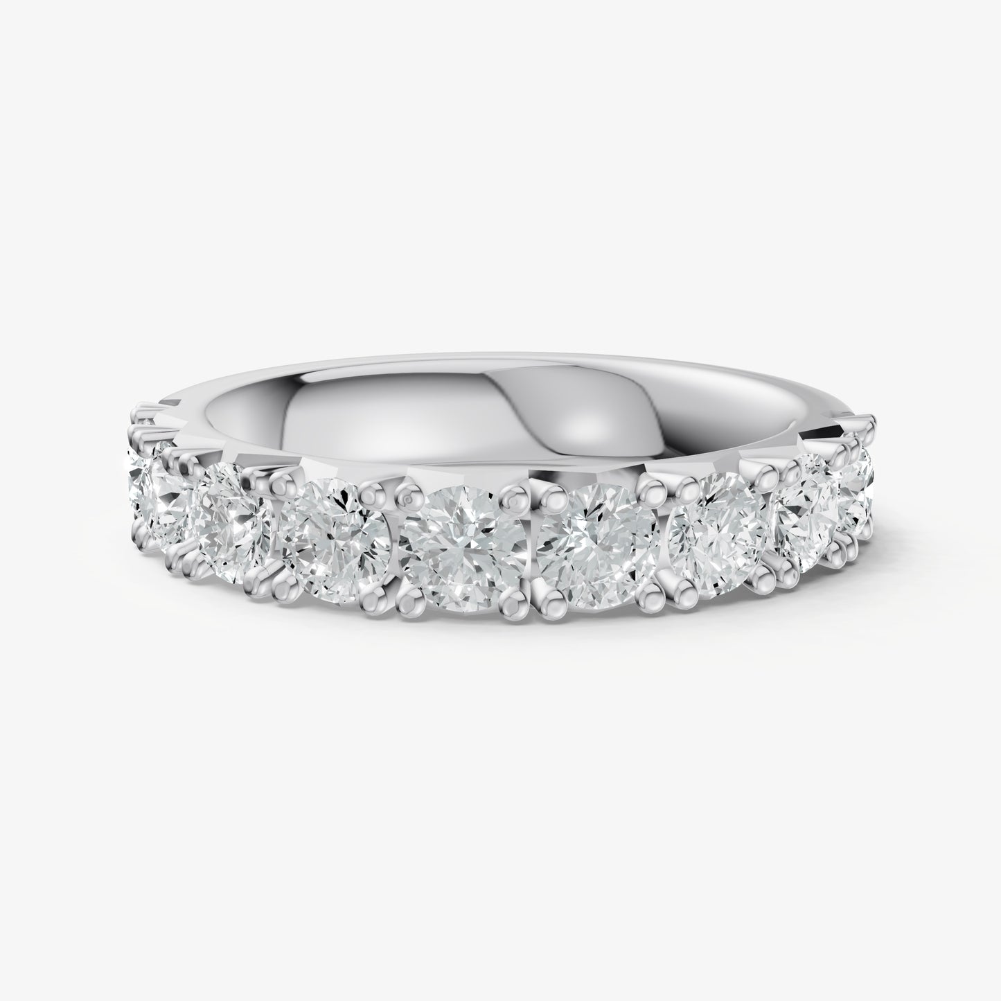 Pavé Set Round 15pt Diamond Band