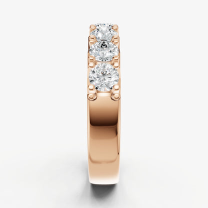Pavé Set Round 0.20ct (20pt) Diamond Band
