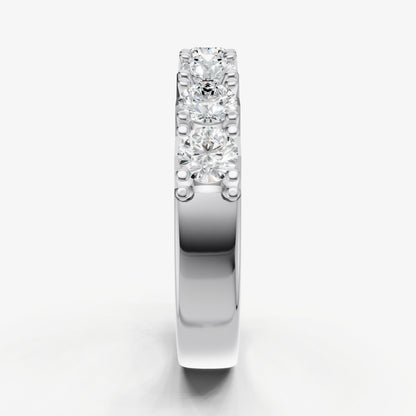 Pavé Set Round 0.20ct (20pt) Diamond Band
