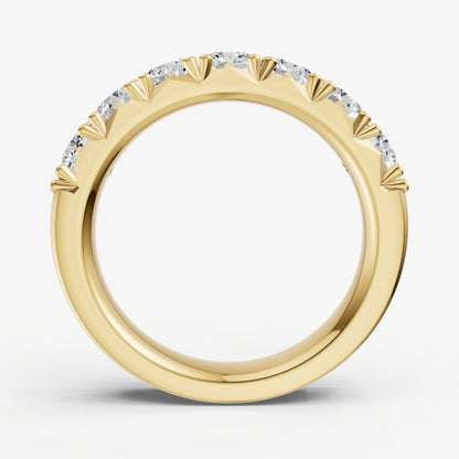 Pavé Set Round 0.20ct (20pt) Diamond Band