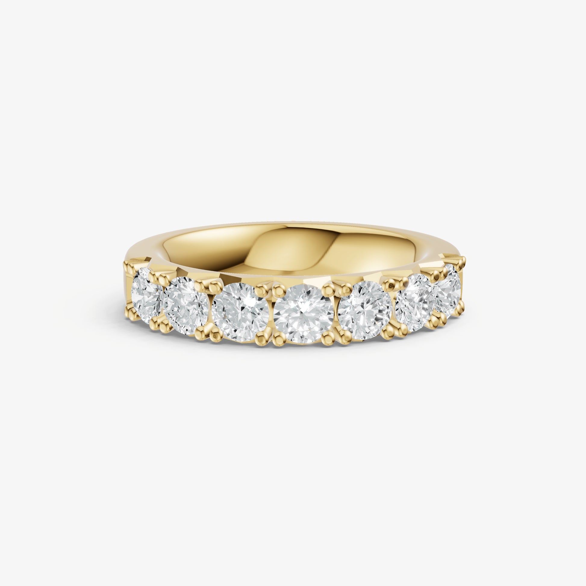 Pavé Set Round 20pt Diamond Band