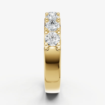 Pavé Set Round 0.20ct (20pt) Diamond Band