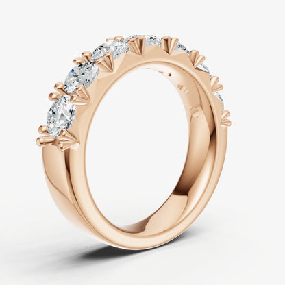 Pavé Set Round 0.30ct (30pt) Diamond Band