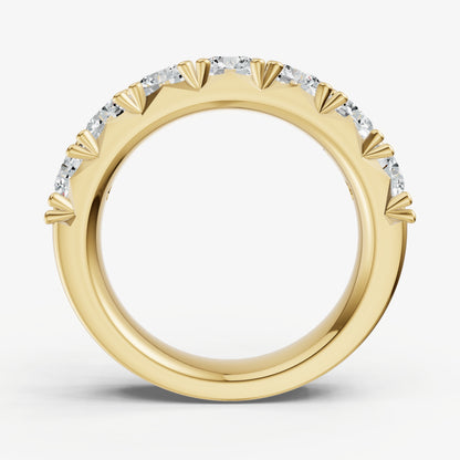Pavé Set Round 0.30ct (30pt) Diamond Band