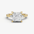 Princess Engagement Ring with Marquise Accent Diamonds