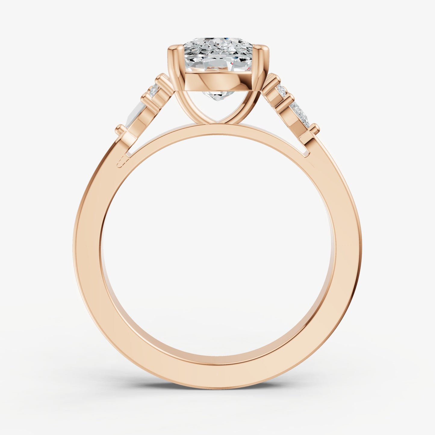 Old Miner Cluster Diamond Engagement Ring