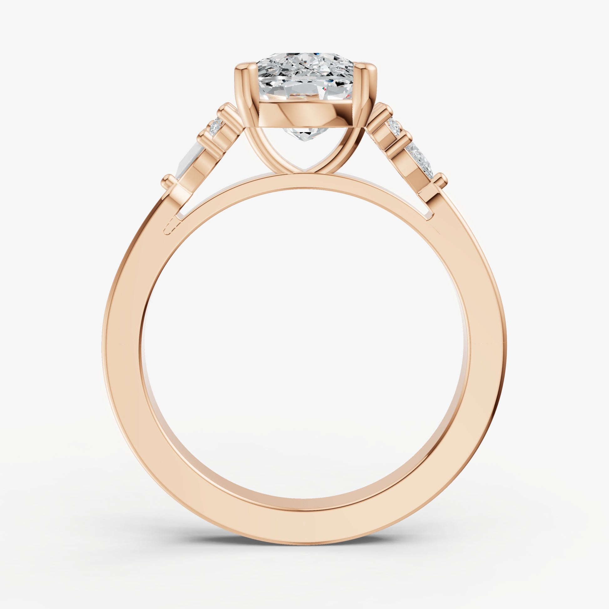 Old Miner Cluster Diamond Engagement Ring
