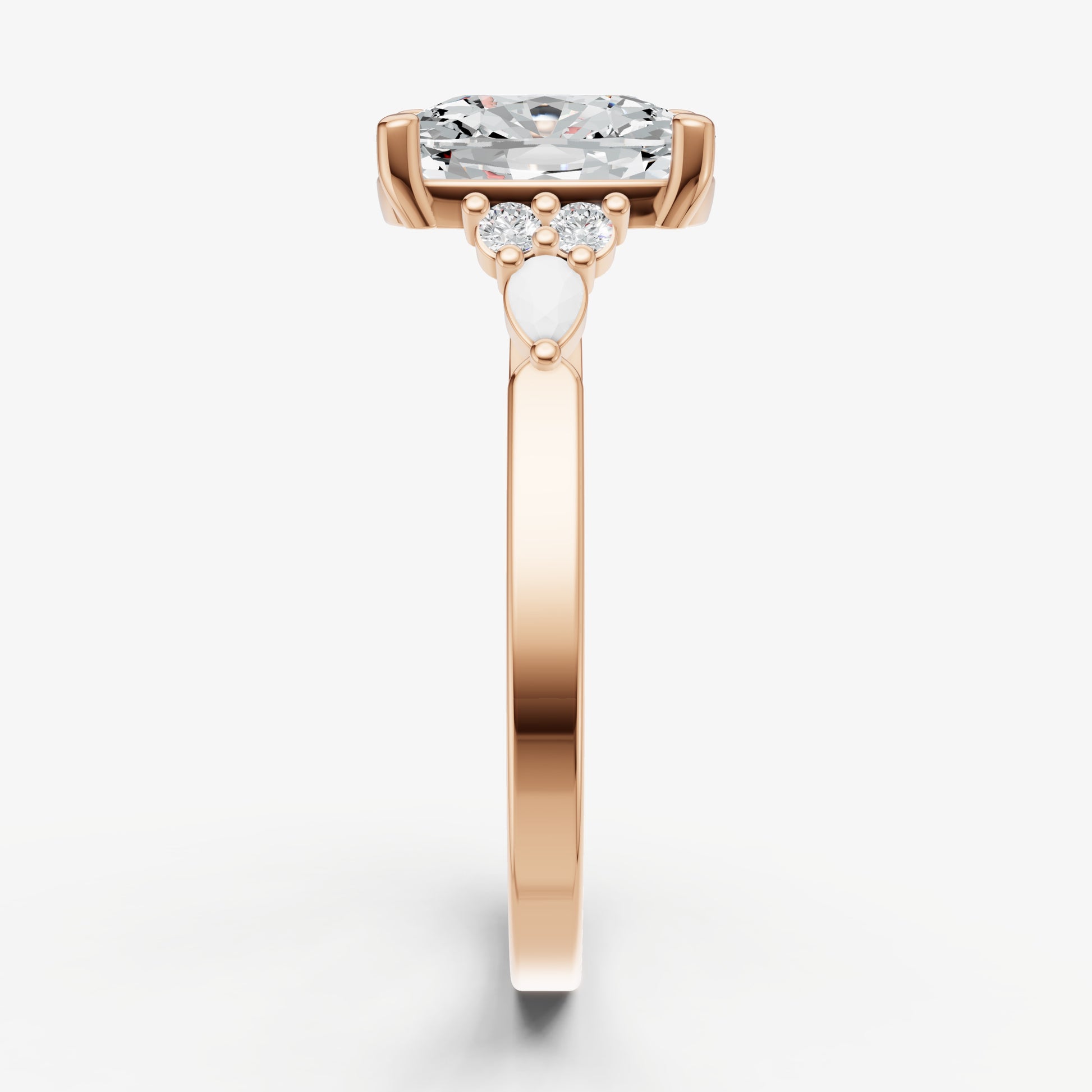 Old Miner Cluster Diamond Engagement Ring