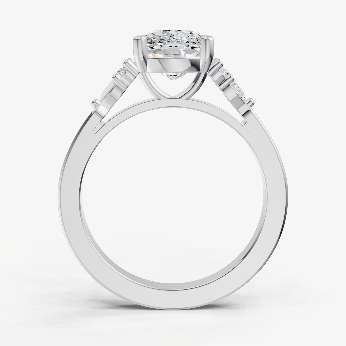 Old Miner Cluster Diamond Engagement Ring