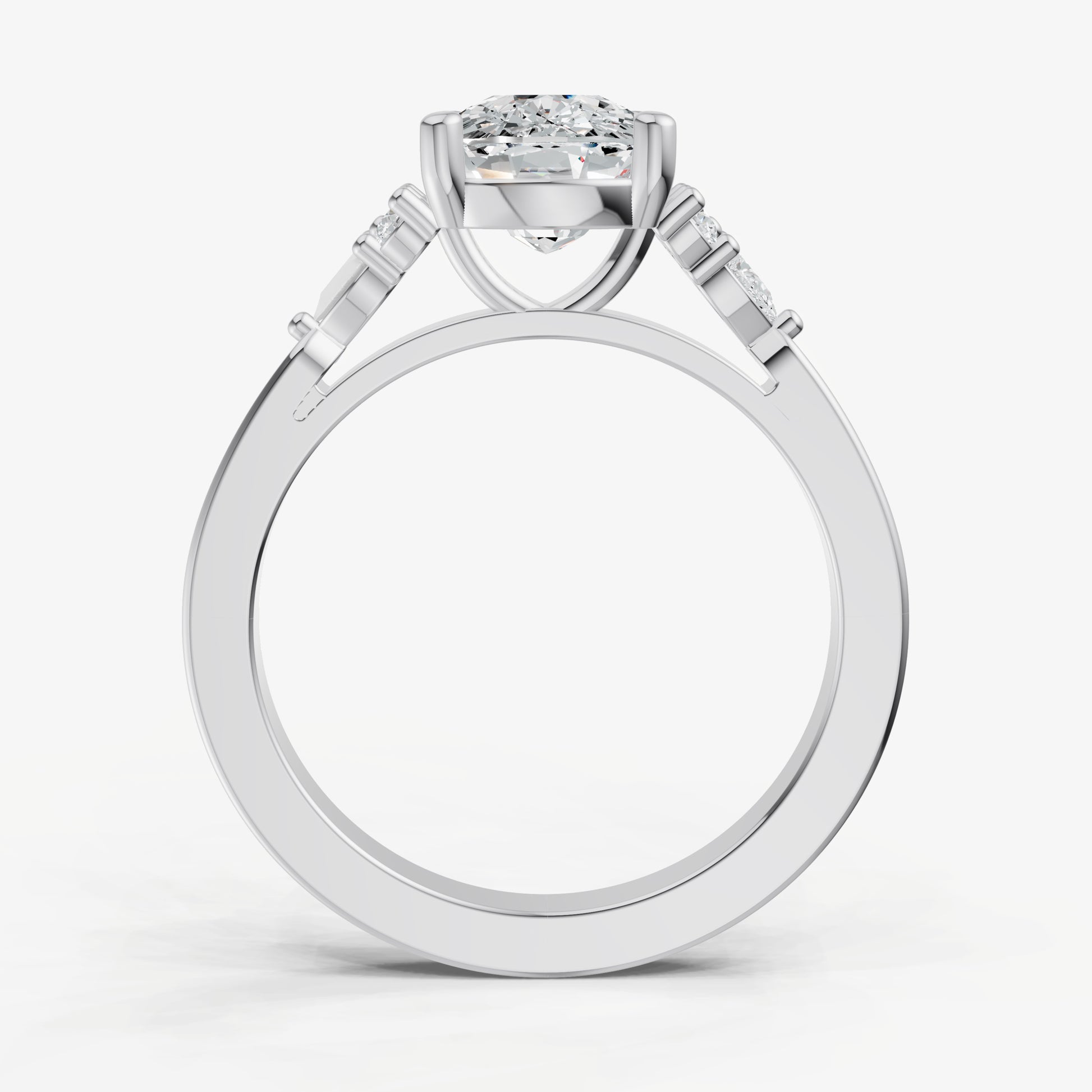 Old Miner Cluster Diamond Engagement Ring