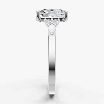 Old Miner Cluster Diamond Engagement Ring