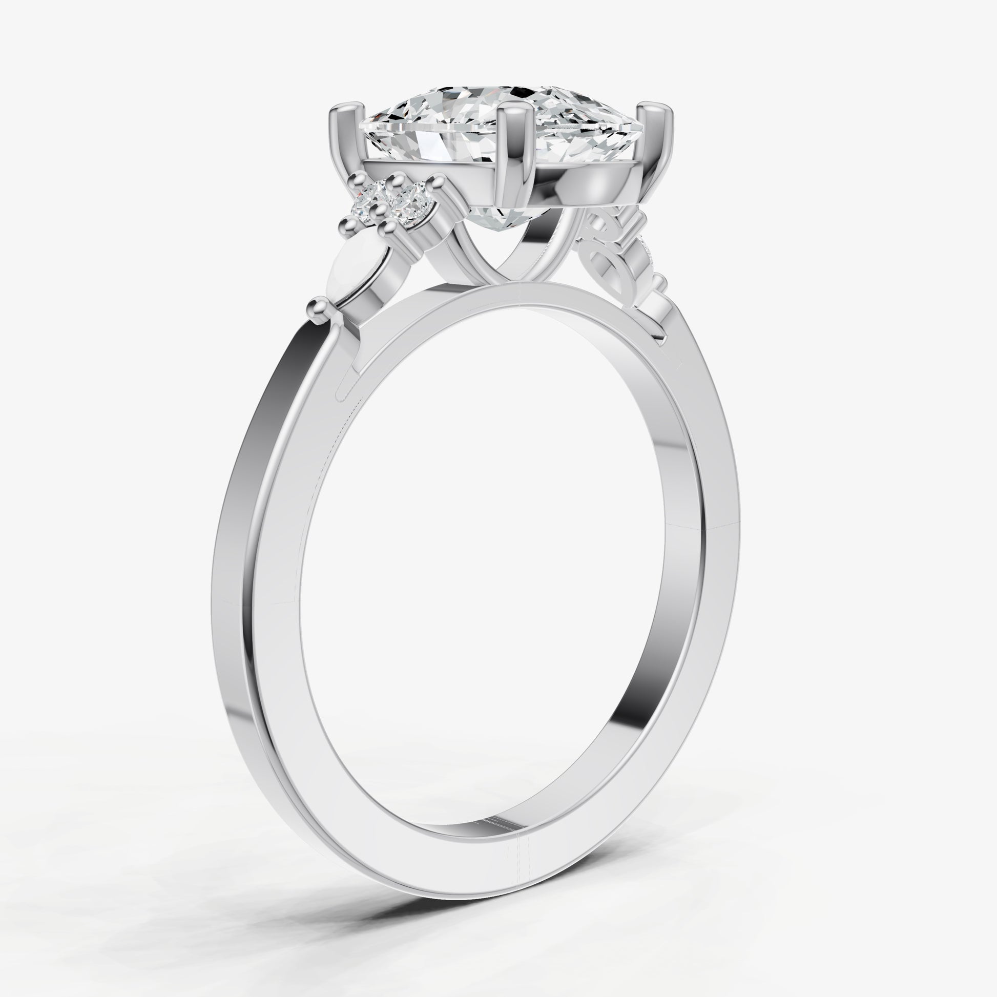 Old Miner Cluster Diamond Engagement Ring