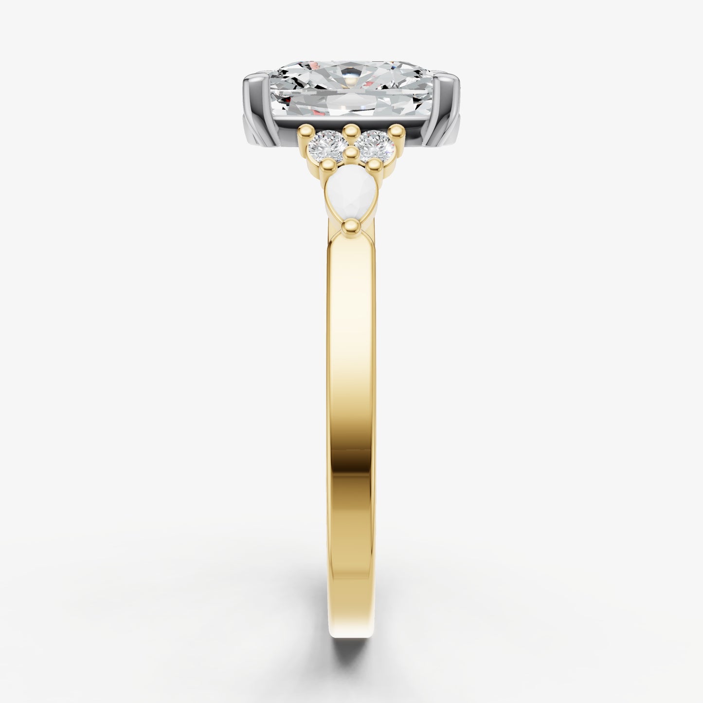 Old Miner Cluster Diamond Engagement Ring