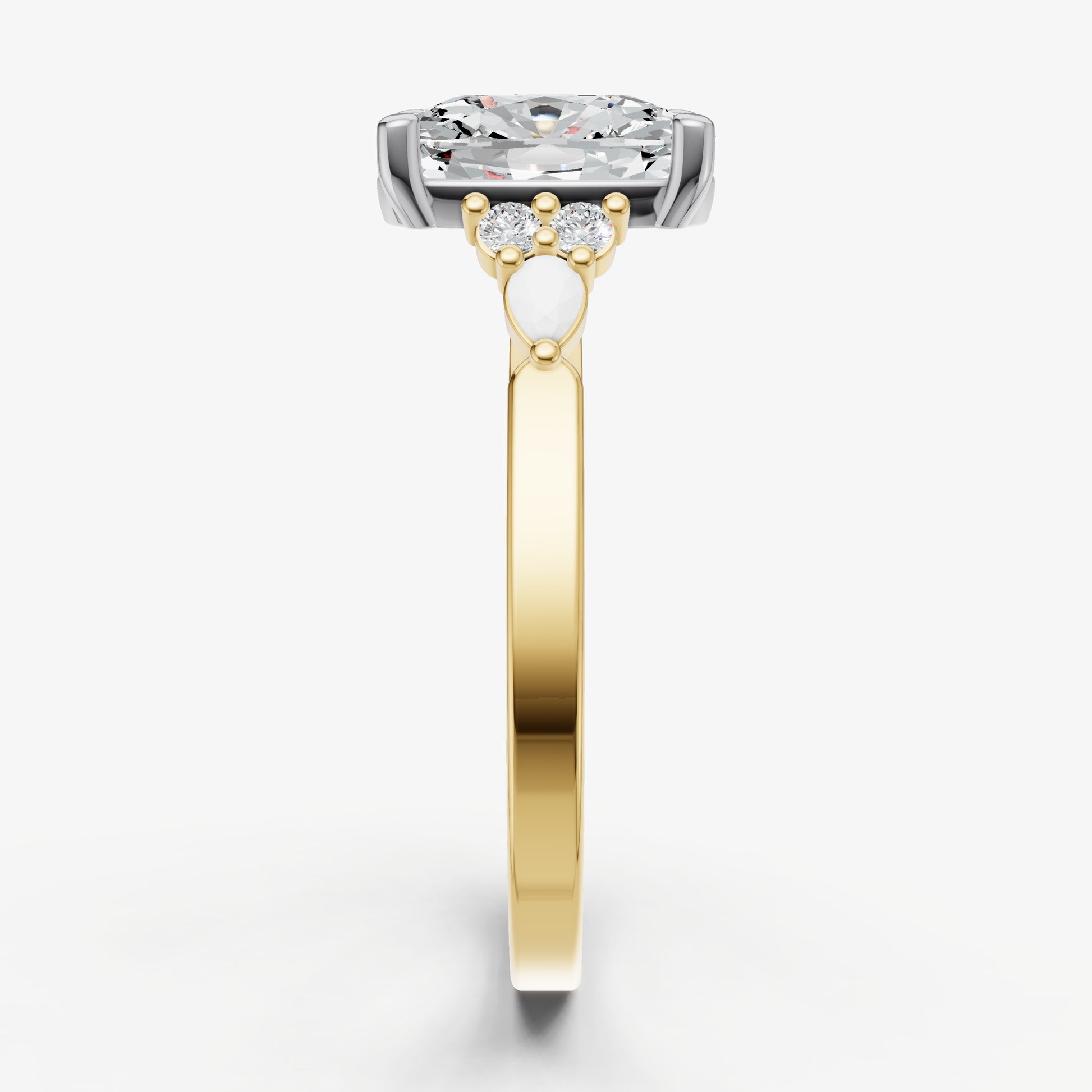 Old Miner Cluster Diamond Engagement Ring