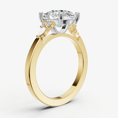 Old Miner Cluster Diamond Engagement Ring