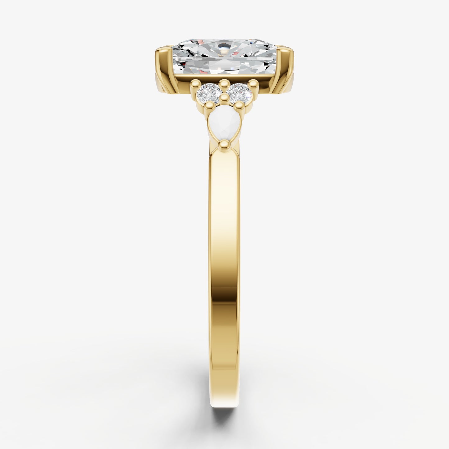Old Miner Cluster Diamond Engagement Ring