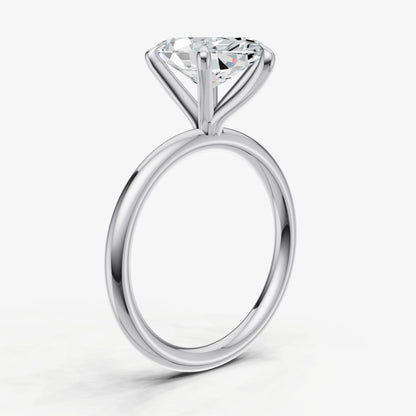 Marquise 6 Claw Solitaire Engagement Ring