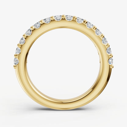Shared Claw 0.05ct (5pt) Round Diamond Band