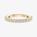 Shared Claw 5pt Round Diamond Band