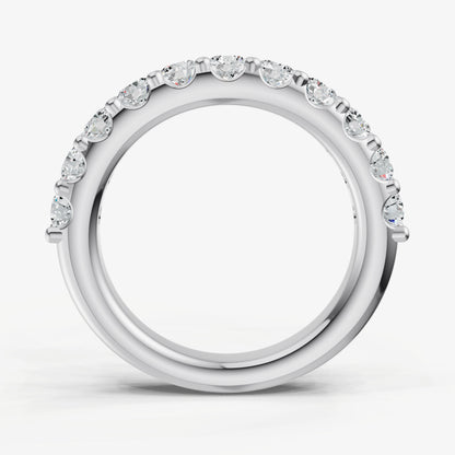 Shared Claw 0.10ct (10pt) Round Diamond Band