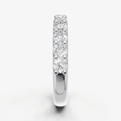 Shared Claw 0.10ct (10pt) Round Diamond Band