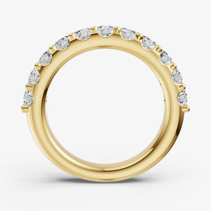 Shared Claw 0.10ct (10pt) Round Diamond Band