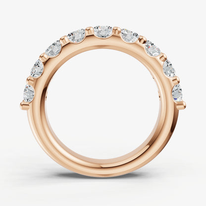 Shared Claw 0.20ct (20pt) Round Diamond Band