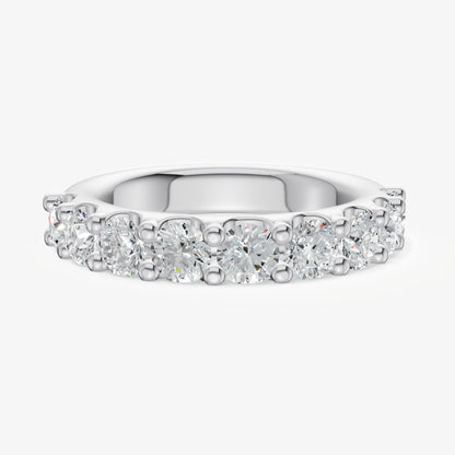 Shared Claw 0.20ct (20pt) Round Diamond Band