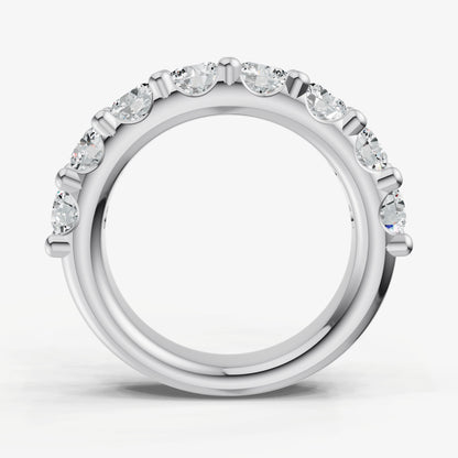 Shared Claw 0.30ct (30pt) Round Diamond Band