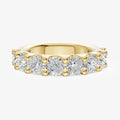 Shared Claw 30pt Round Diamond Band