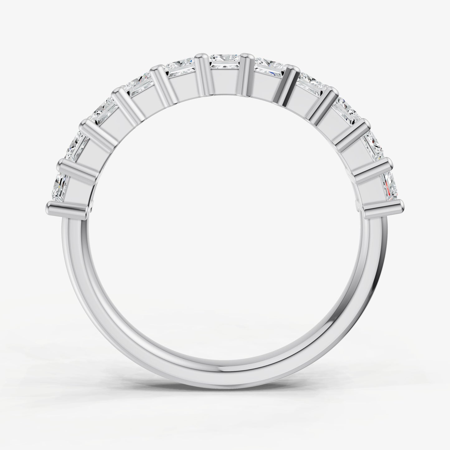 Prong Set 0.10ct (10pt) Diamond Band
