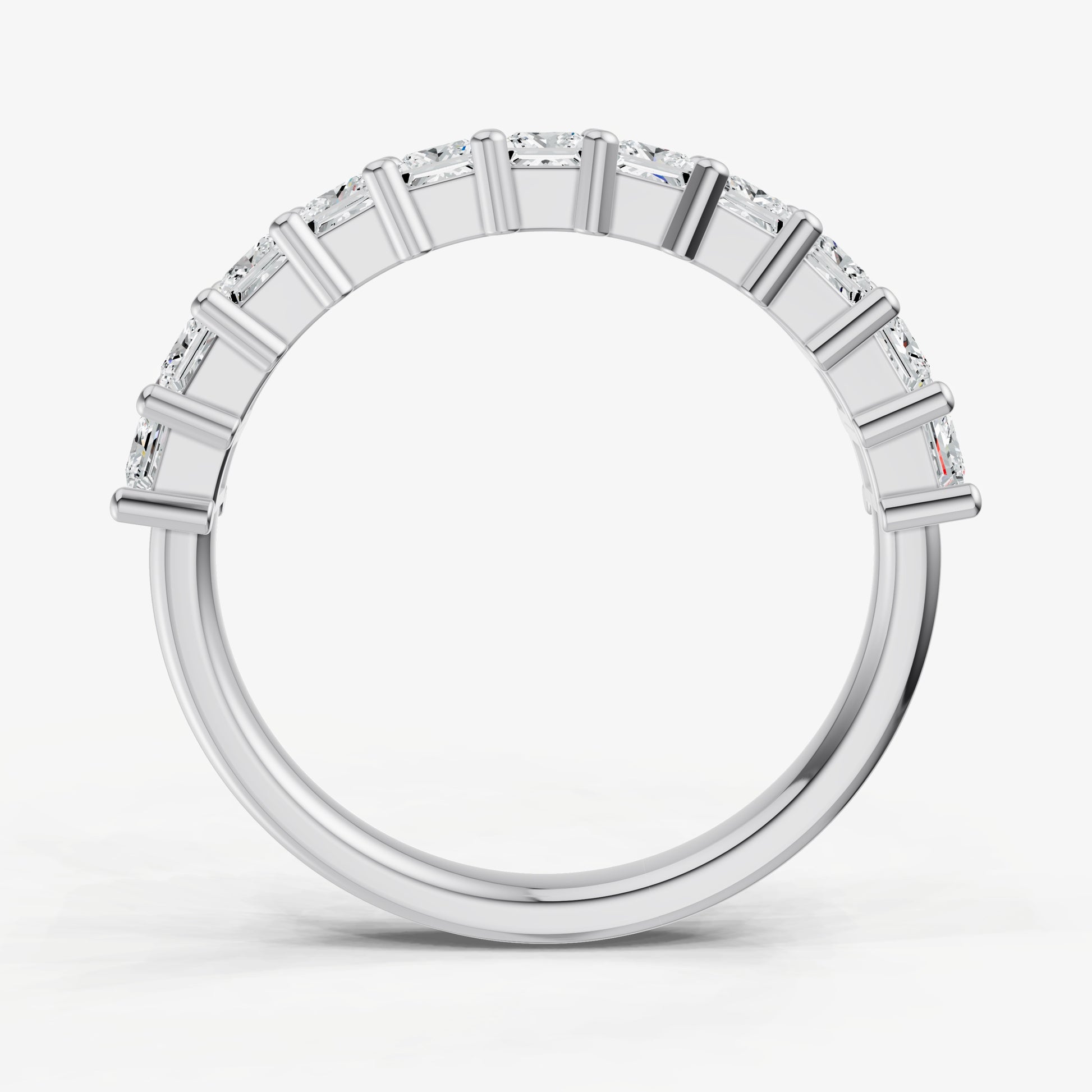 Prong Set 0.10ct (10pt) Diamond Band