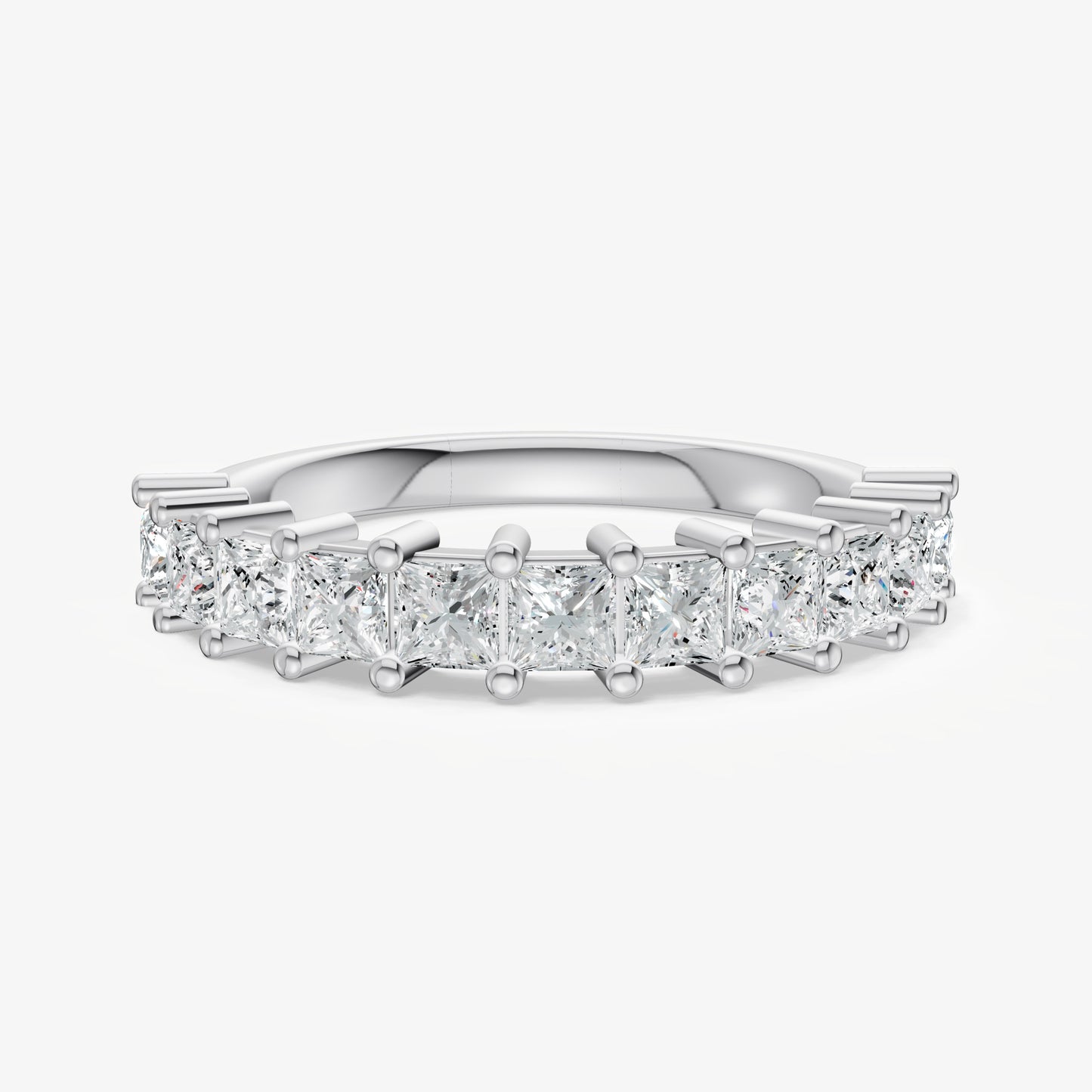 Prong Set 0.10ct (10pt) Diamond Band